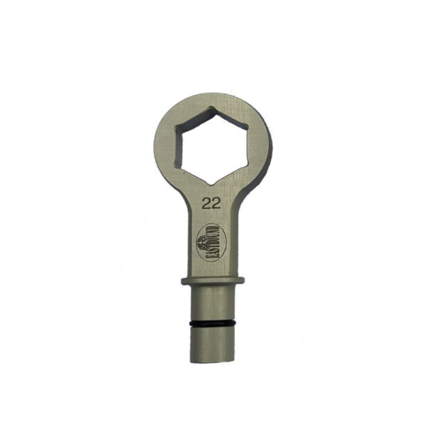 Eastbound Axle nut wrench 22 mm