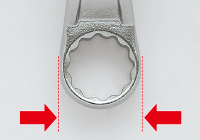 ASAHI ring spanner shape